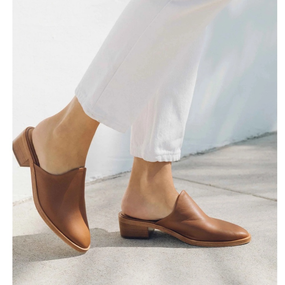 Soludos Tan Women's Mules
